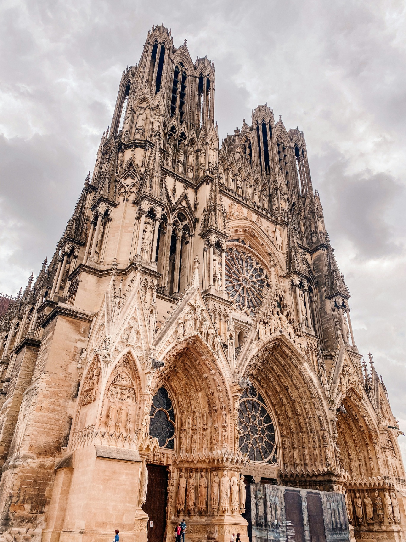 Arrival in Reims